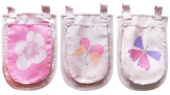 Vipack 3 opbergzakjes Birdy Pino/Scott wit