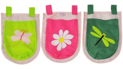 Best Vipack 3 opbergzakjes Spring Pino/Scott roze