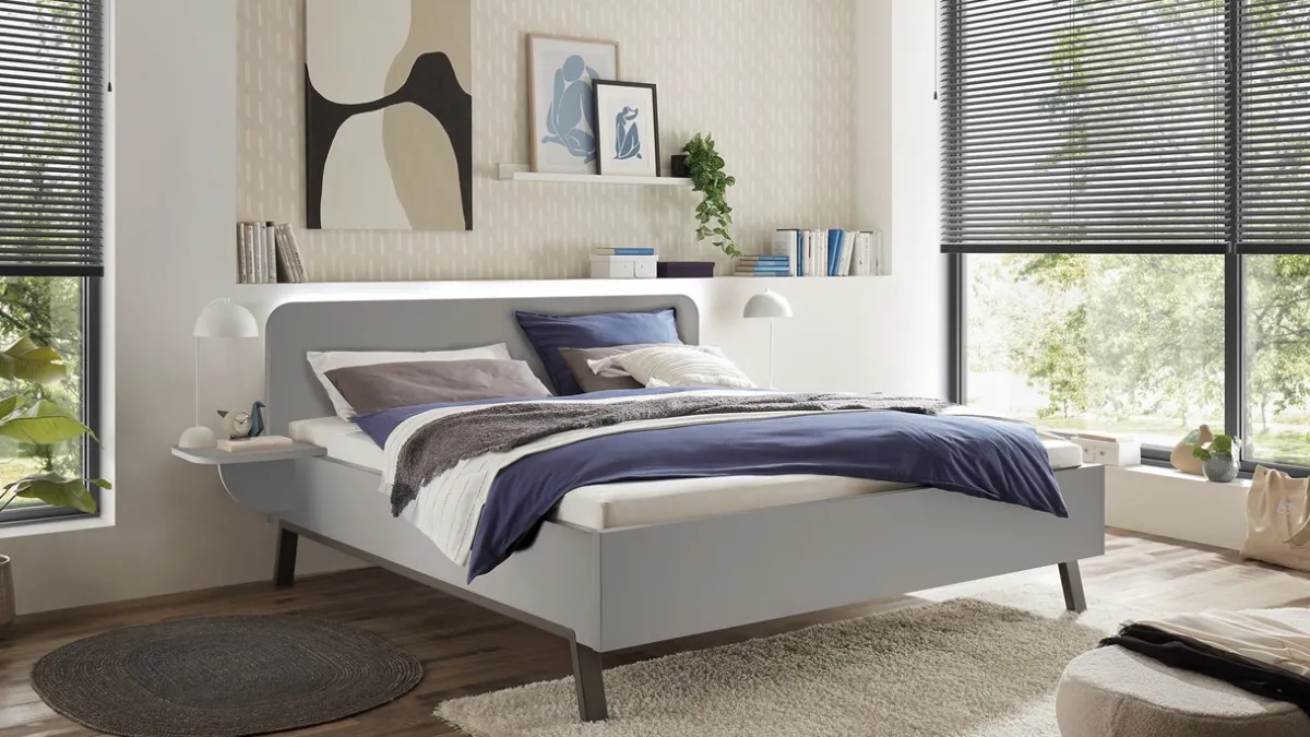 Clearance B Bright Aanhangtafel Onyx kiezelgrijs