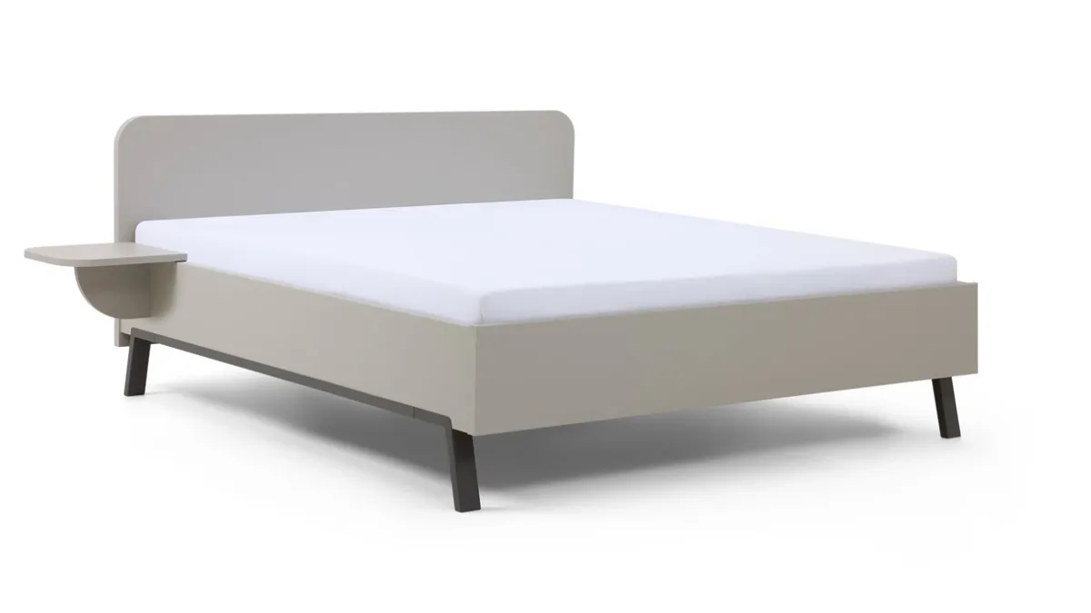 Clearance B Bright Aanhangtafel Onyx kiezelgrijs