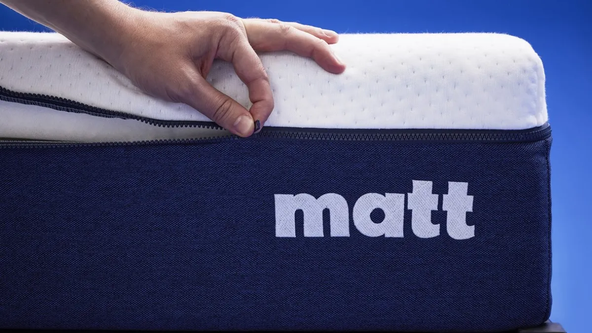 Matt Sleeps Aanpasbaar Original matras antraciet