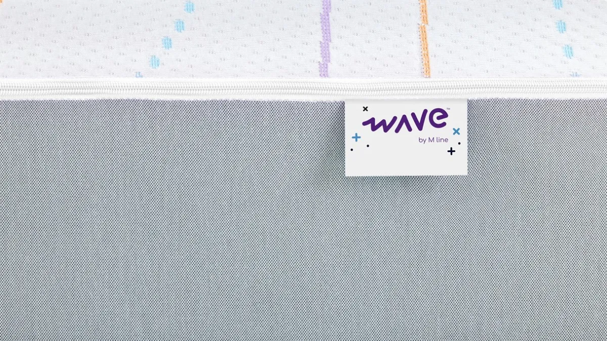 Outlet Wave by M line Aanpasbaar matras antraciet