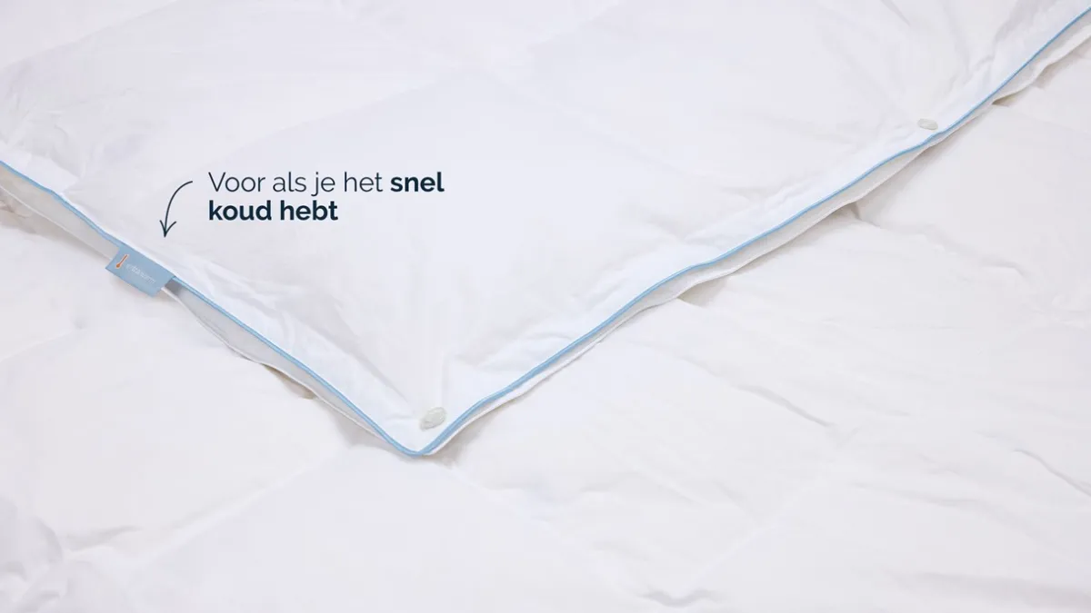Outlet B Bright 4 seizoenen dekbed 30% dons