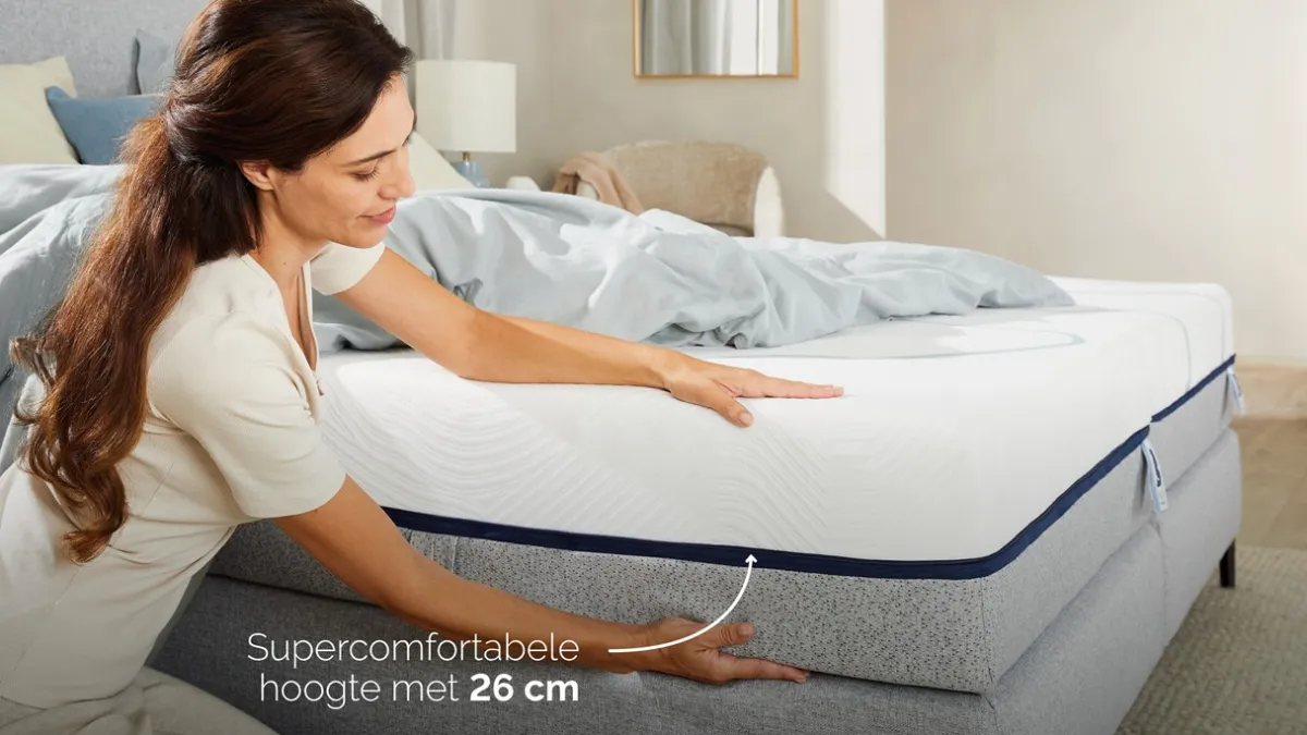 B Bright Platinum 100, 200 en 300 matras antraciet