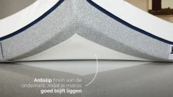 Outlet B Bright Silver Coolmax 200, 300 en 400 matras antraciet