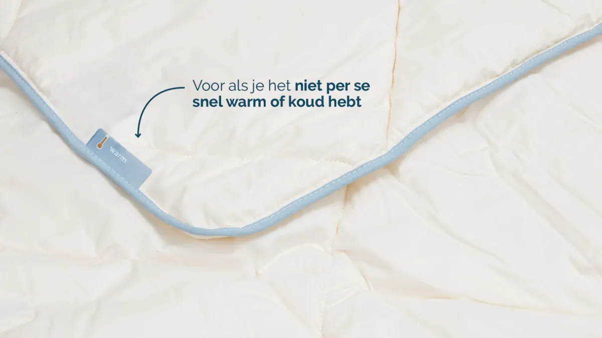 New B Bright voor-najaar dekbed wol