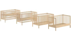 Discount Vipack Babyledikant Dino 70x140 naturel