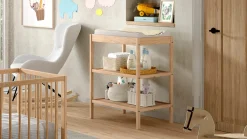 Online Vipack Babyledikant Dino 70x140 met verzorgingstafel naturel