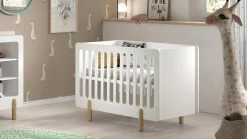 Clearance Vipack Babyledikant Smile met verzorgingstafel wit