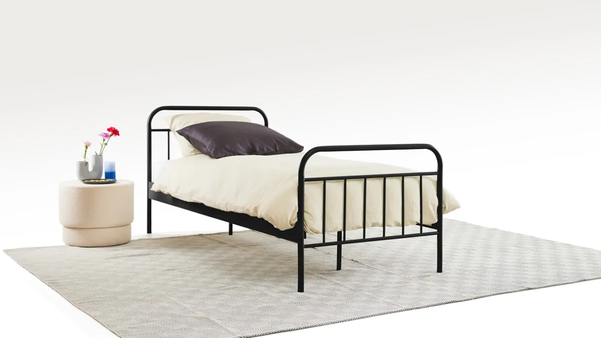New Maxi Bed Alex 1-persoons zwart
