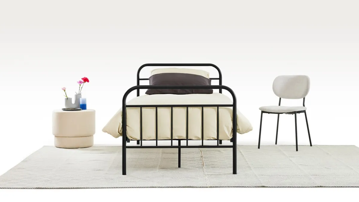 New Maxi Bed Alex 1-persoons zwart