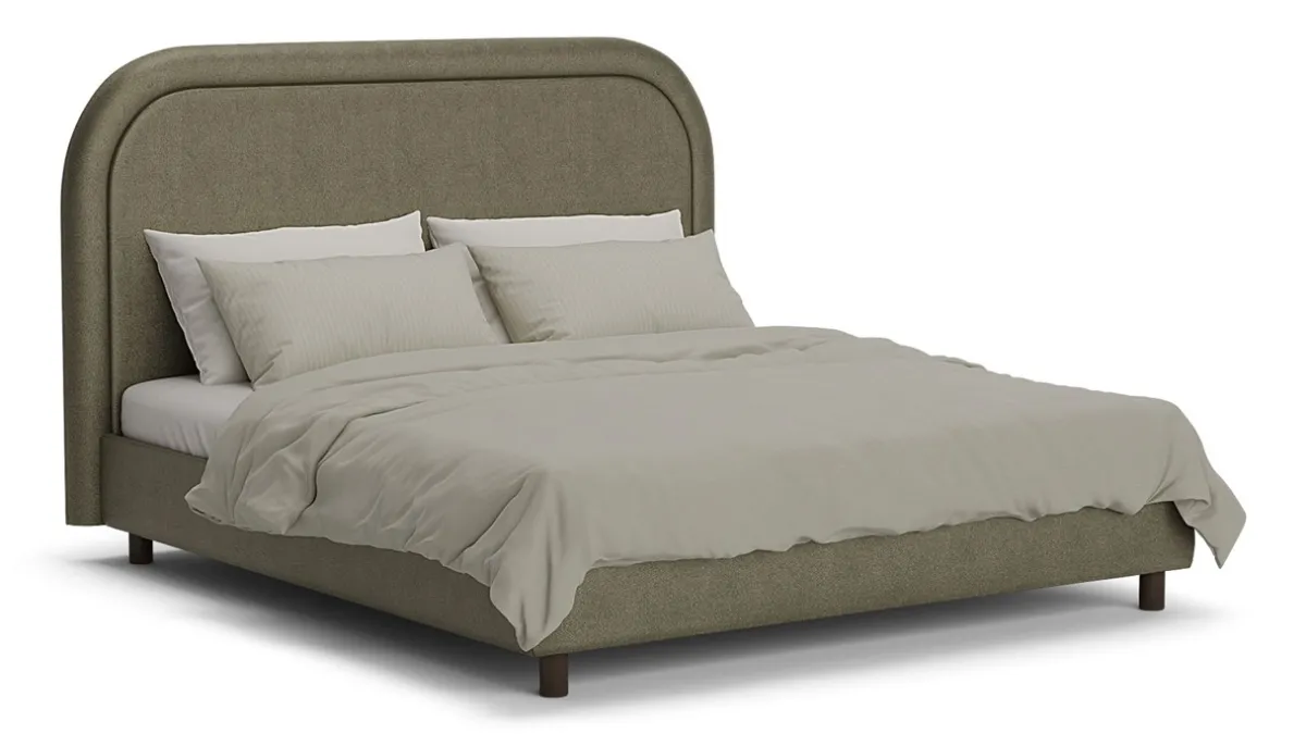 Hot B Bright Bed Amber - Velvet glow dark green