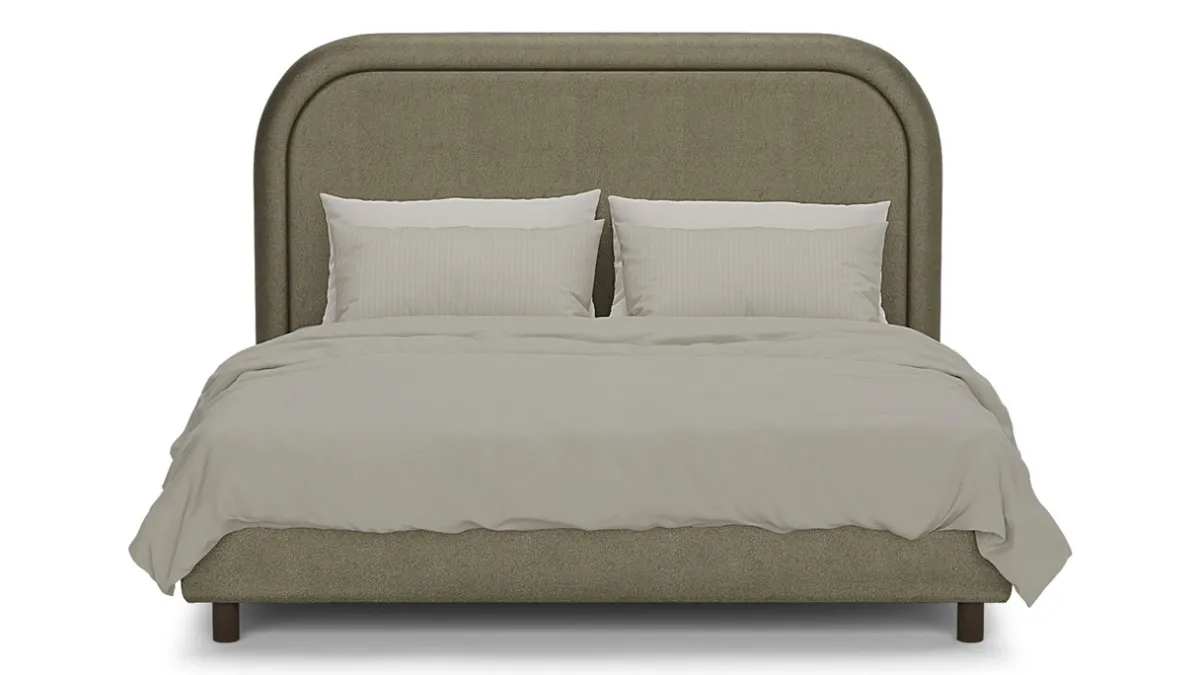 Hot B Bright Bed Amber - Velvet glow dark green
