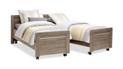 Sale B Bright Bed Bienne Tradi uitrijdbaar truffel eiken