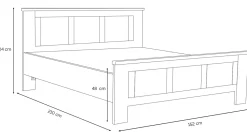 Hot B Bright Bed Chateau wit