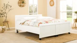 Sale B Bright Bed Elba uitrijdbaar alpine wit