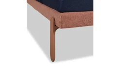 Discount M line Bed Element Lush met nachttafels en Cool Motion 2 matrassen powder