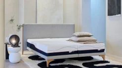 Clearance M line Bed Element Mind met Cool Motion 6 matrassen natural