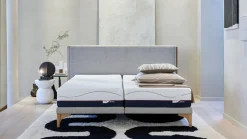 Clearance M line Bed Element Mind met Cool Motion 6 matrassen natural