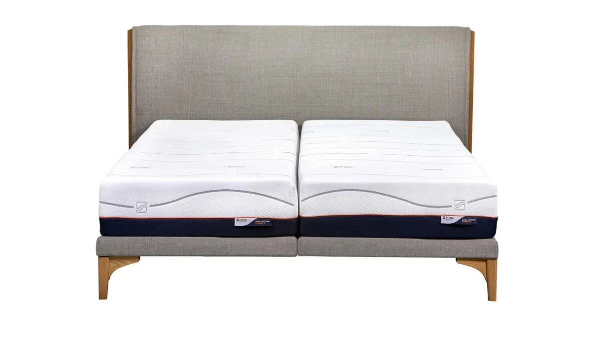Clearance M line Bed Element Mind met Cool Motion 6 matrassen natural