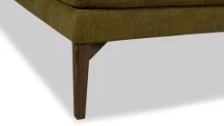 Hot M line Bed Element Vivid met gestoffeerde matrassen en Cool Motion topper curry