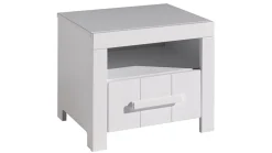 Outlet Vipack Bed Erik met nachtkast wit