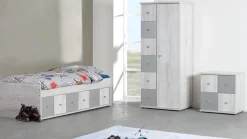 Hot Maxi Bed Lagoon licht eiken