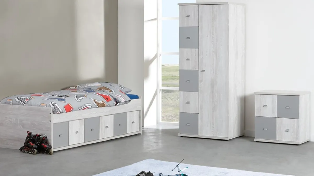 Hot Maxi Bed Lagoon licht eiken