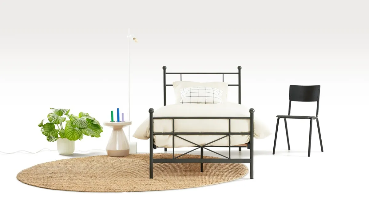 Best Maxi Bed Milano 1-persoons antraciet