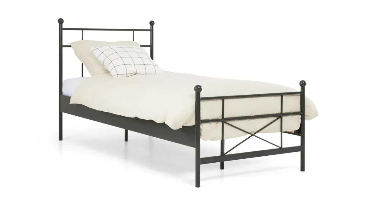 Best Maxi Bed Milano 1-persoons antraciet