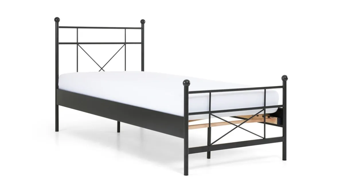 Best Maxi Bed Milano 1-persoons antraciet