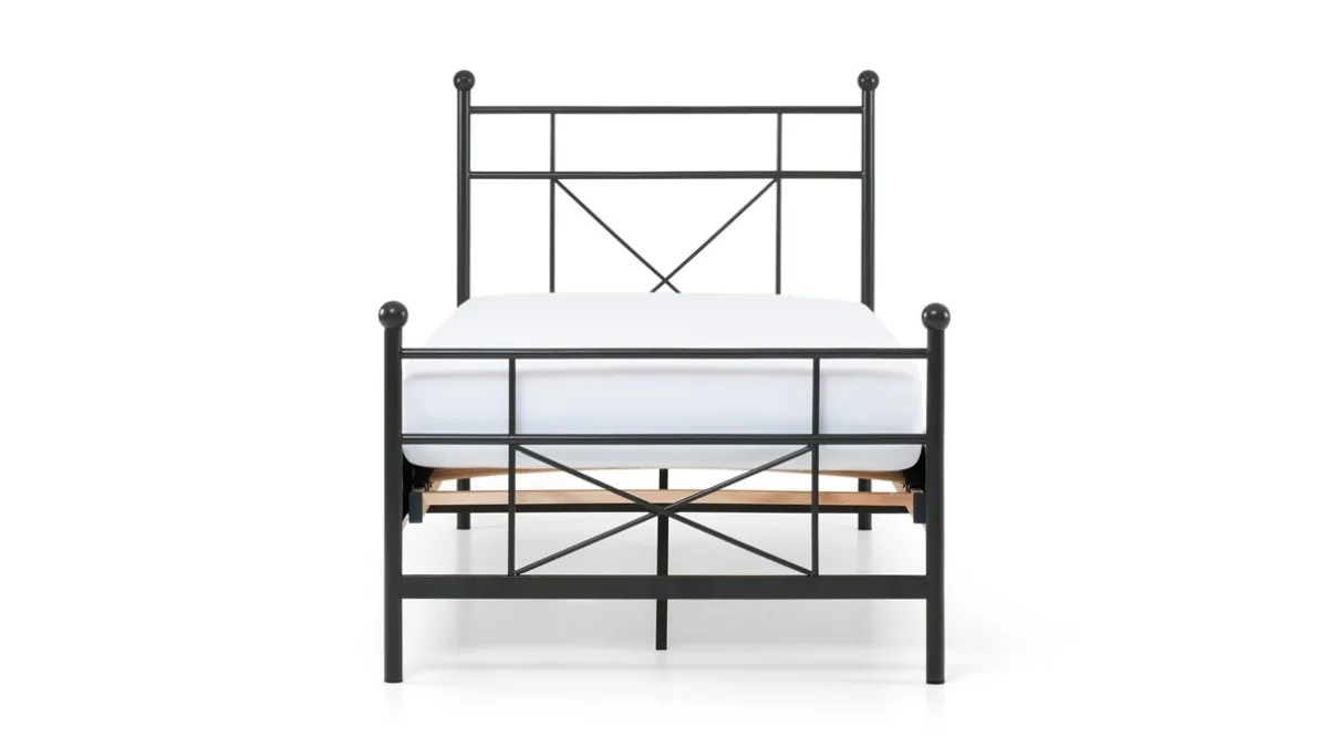 Best Maxi Bed Milano 1-persoons antraciet