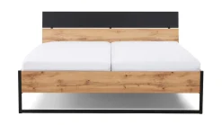 Online Maxi Bed Oakham oak wotan/black