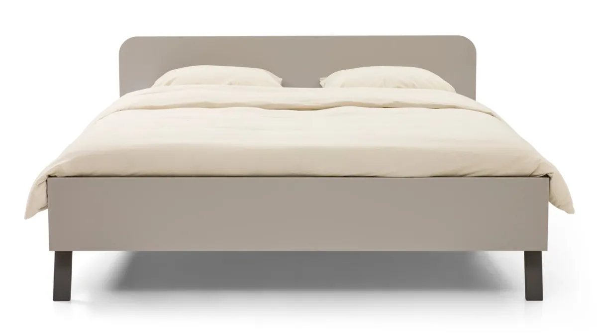 Outlet B Bright Bed Onyx kiezelgrijs