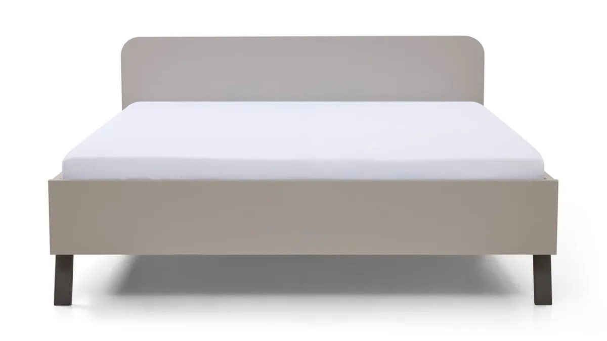 Outlet B Bright Bed Onyx kiezelgrijs