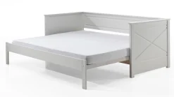 Best Vipack Bed paneel uitschuifbaar Pino wit