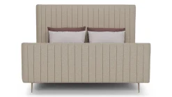 Sale B Bright Bed Ruby - Linen touch beige