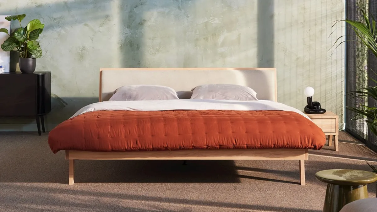 Clearance Karlsson Bed Skogar bloq beige