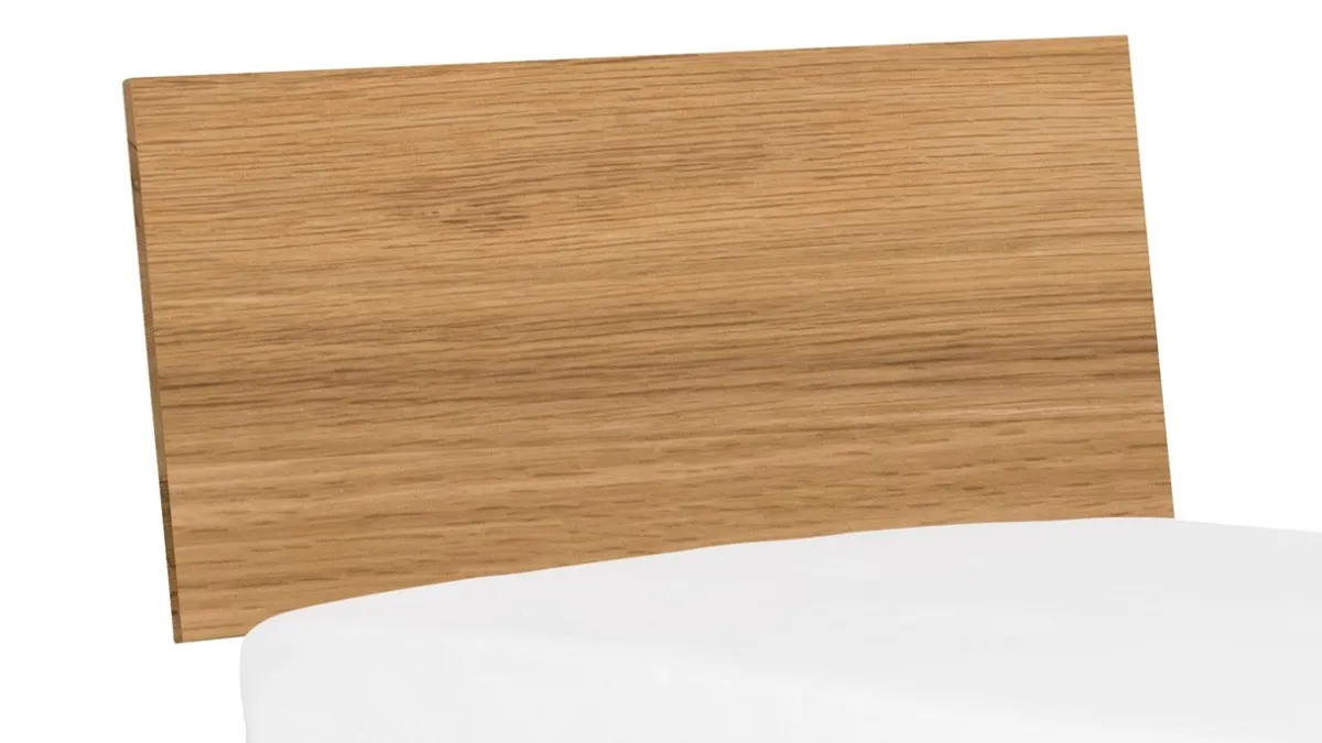 Best Karlsson Bed Sky met hoofdbord en poten hout eiken honing