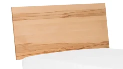 Hot Karlsson Bed Sky met hoofdbord hout en poten metaal beuken