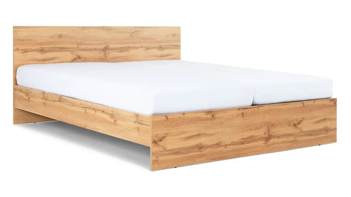 Outlet Maxi Bed Tim eiken