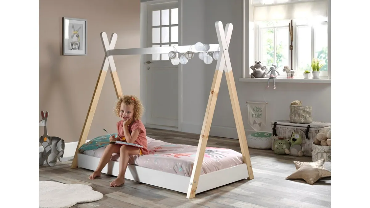 Online Vipack Bed Tipi wit