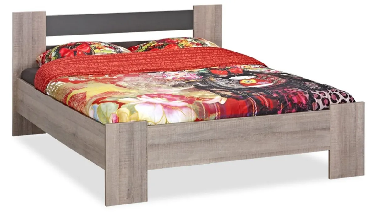Clearance Maxi Bed Young donkergrijs