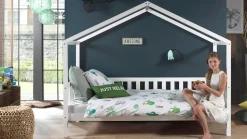 Discount Vipack Bedbank Dallas als huis wit