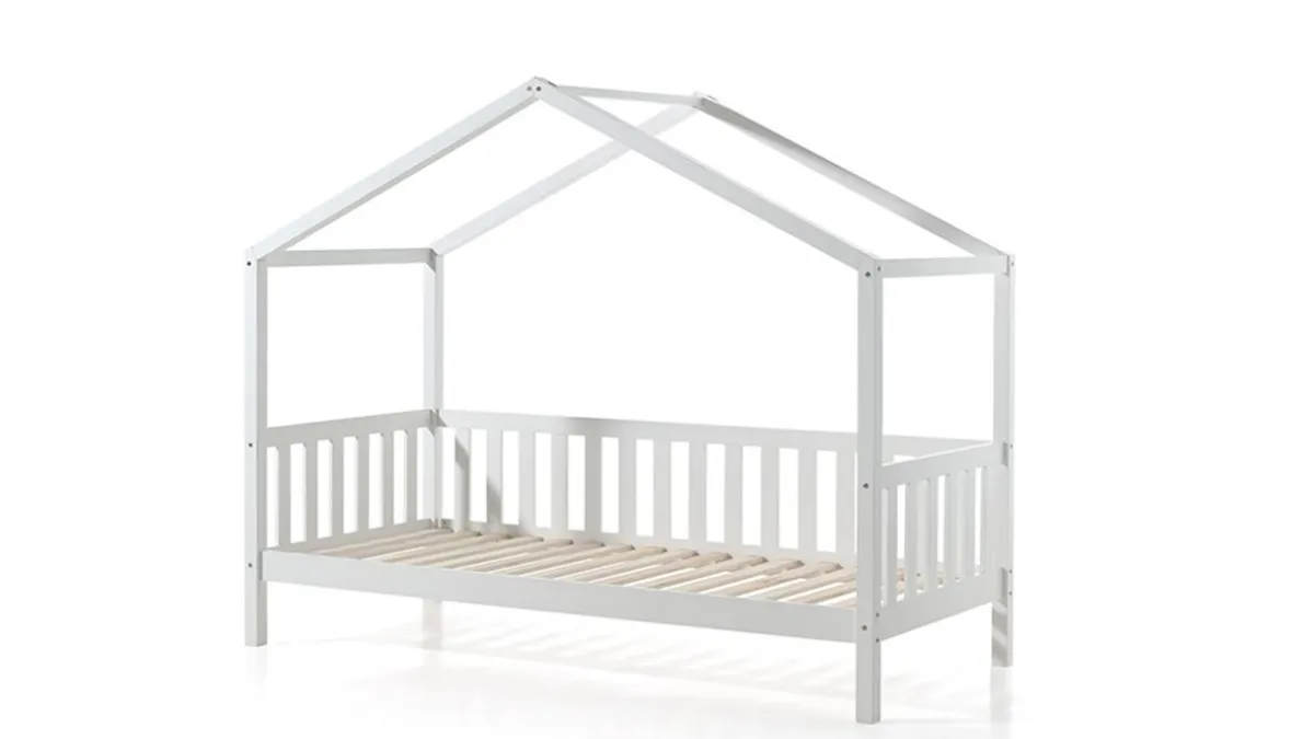 Discount Vipack Bedbank Dallas als huis wit