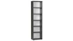 Maxi Boekenkast Woody donkergrijs
