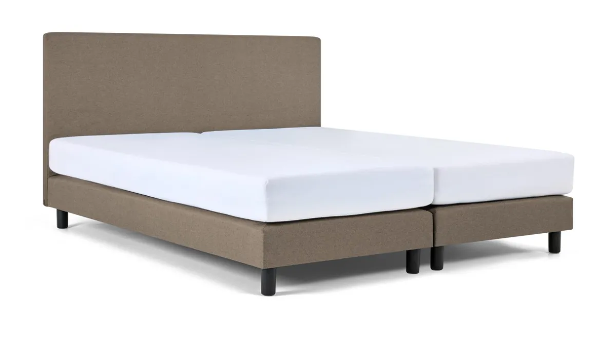 New Maxi Box Ambra met Easy Pocket 300 matras taupe