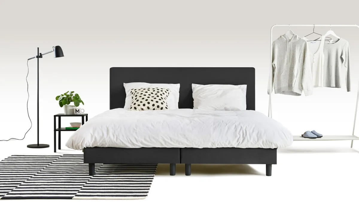 Sale Maxi Box Ambra met Silver Pocket Deluxe Foam matras dark grey