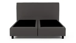 Outlet Karlsson Boxspring Autentik Kurbat zonder matras anthracite