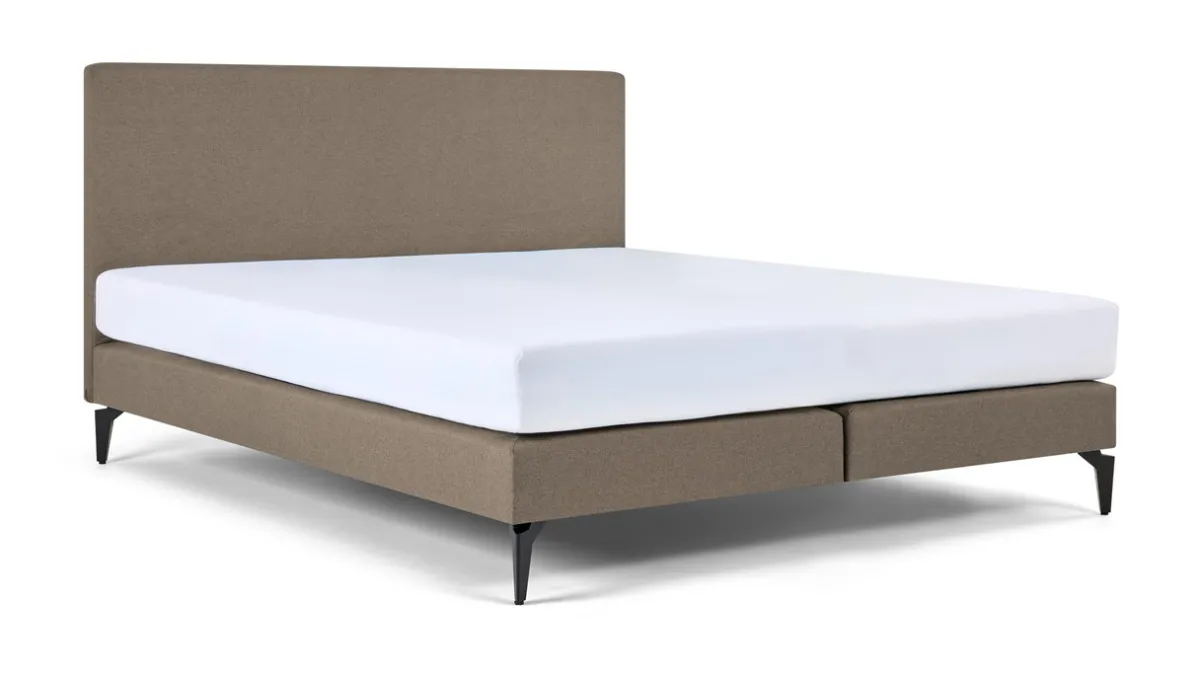 Best Maxi Boxspring Cisano met Easy Pocket 300 matras taupe